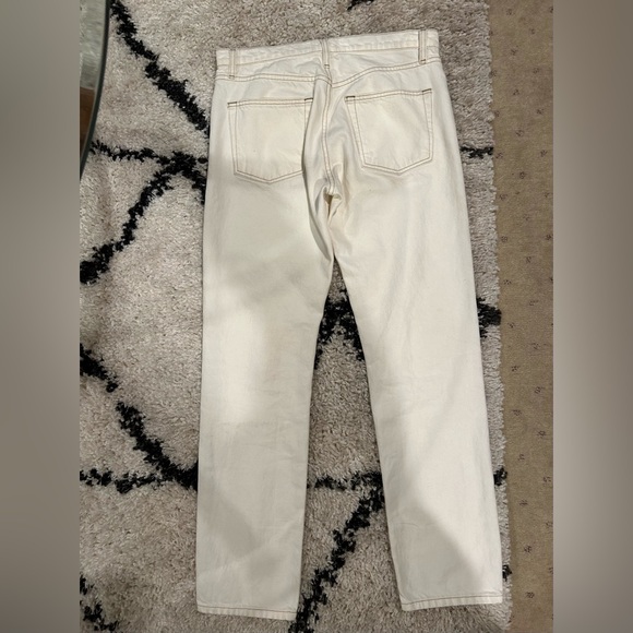 Frame Le Slouch Jean in Ecru - Picture 5 of 8